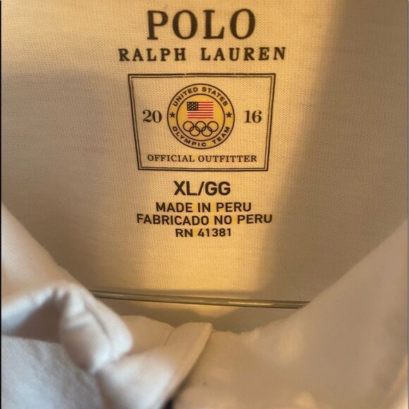 Polo Ralph Lauren rare team USA Olympic team 2016.  Sz XL - Picture 5 of 8